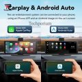 Smart C1 Wireless 10.26 Inch CarPlay & Android Auto Display | 4K UHD Dash Cam + 1080p Rear Camera | Advanced Car Multimedia System, Car Video Recorder | Voice Control, Split-Screen, Music, Maps & Parking Assist. 