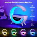 BT-3401 LED Display Wireless Phone Charger Bluetooth Speaker With Seven Color Selections, Alarm Clock, FM Radio. 