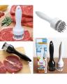Meat Tenderizer Tool Stainless Steel Needle Ultra Sharp 24 Blades Tenderizer Tool for Tenderizing Beef Chicken Steak Veal, Steak Maker. 