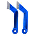 2Pcs Grout Remover Tile Grout Saw Removal Hand Tool with 6 Pcs Extra Blades for Tile Cleaning, Removing Paint and More. 