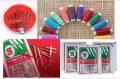 10 Sewing Thread with 30 Free Needles + 10 Singer Sewing Machine Needles-KS. 