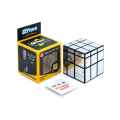 QiYi 3x3 Mirror Silver, High Speed QIYI Cube 3D  Magic Cube. 