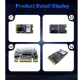 GUDGA SSD 2242 M2 NGFF SATA SSD 128GB and 256 GB SSD M2 2242 Drive Internal Hard Disk Hdd Hard drive For Laptop Notebook. 