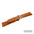 DIAO 20mm 22mm 24mm High Quality Genuine Full Grain Leather Crocodile Style Strap Retro Watch Band. 