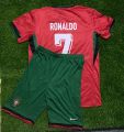 Portugal Home Kit Euro Cup 2024 Football Kit Football Shirt Football Shirt and Shorts Ronaldo Shirt Ronaldo Kit. 