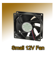 Small 12V DC Computer Fan Hi Speed Fan use with 12v Battery or 12v adopter Best Quality. 