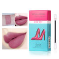 Tattoo Lipstick Cotton Swab Matte Waterproof Lip Gloss Stick Cotton Buds 20pcs/Lot Liquid Lipsticks Set Cigarette Case Box. 