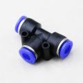 Compressor Pipe Fittings (All Types Available) Pneumatic Fitting Hose Connector Tube Plastic Joint Compressor Push-in Quick Release Pipe. 