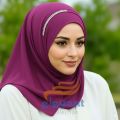 Chiffon Pinless Ready-to-Wear Instant Hijab Scarf for Women, Double Loop, Available in Multiple Colors. 