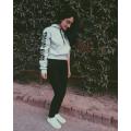 HOME SHOPPING 3 GARMENTS GREY TROUBLE MAKER HOODIE FOR WOMEN. 