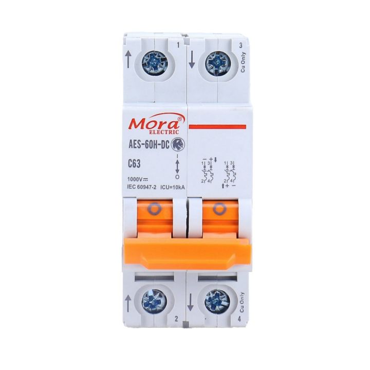ORIGINAL MORA 2POLE 1000V DC BREAKER