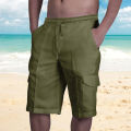 Beach Shorts Pockets Multi Pockets Men Shorts. 