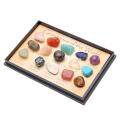 Rocks Collection Mix Gems Crystals Natural Mineral Ore Specimens Box Set Decor - intl. 