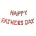 Happy Father's Day Series Banner Love You Dad Best Moustache King Bow Tie Set Foil Balloon Belon Selamat Hari Ayah Daddy. 