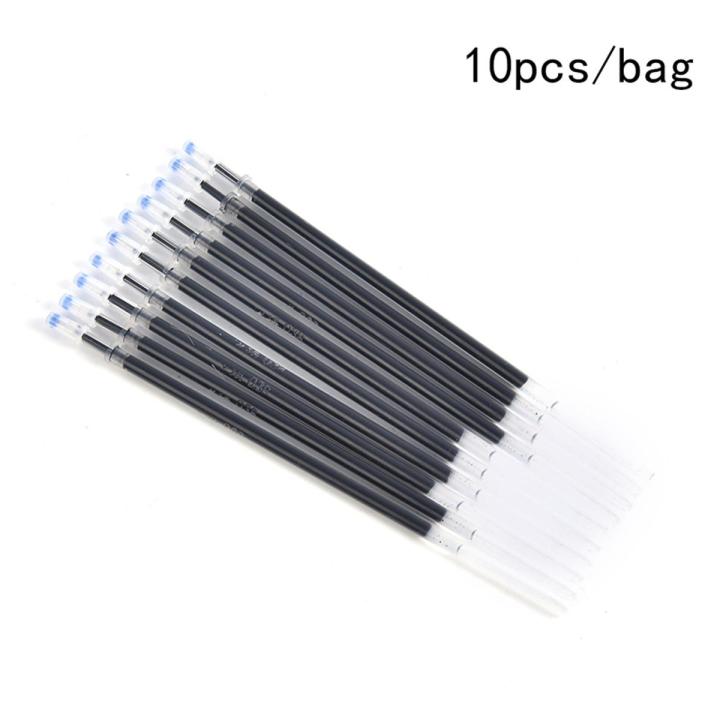 0.38mm 10PCS/Bag Gel Ink Pen Refill Black Blue Red Office School Stationary