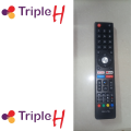 ITEL LCD/LED TV Remote With Social Media Buttons Universal Without Voice  ES-043  Black  Triple H. 
