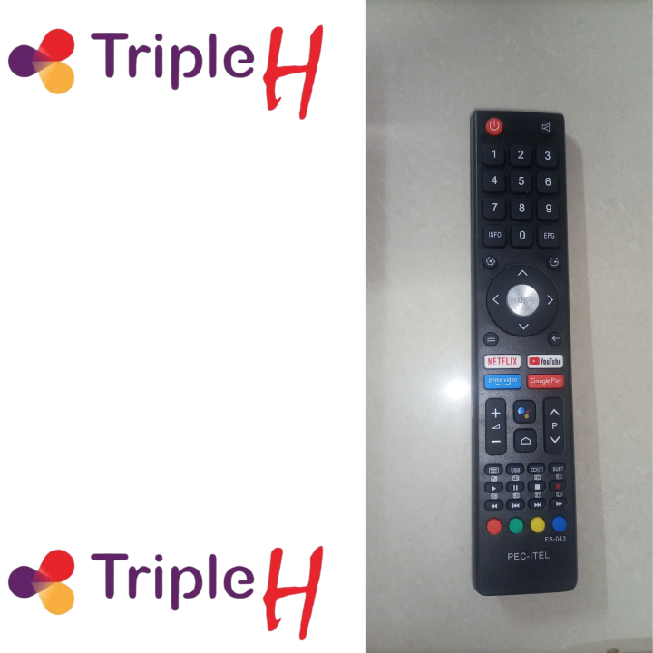 ITEL%20LCD/LED%20TV%20Remote%20With%20Social%20Media%20Buttons%20Universal%20Without%20Voice%20%20ES-043%20%20Black%20%20Triple%20H%20-%20Image%205