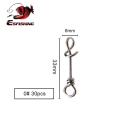 KESFISHING 30pcs Quick Lock Snap Fishing Connector Fishhook Lures Tackle Pesca Fishing Accessories. 