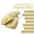 Pure Herbal Multani Mitti Powder |Fuller Earth Chunk Pure Multani mitti powder Multani Mitti Crunch Natural Clay/ | Organic Multani Mud face pack 100% Natural Bentonite Clay  Fuller's earth |500Gram|. 