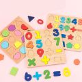 ABC WOODEN BOARDS | Early Learning Wooden Boards for Kids | Alphabet Learning Boards | Shape Learning Board | Numeric Board | Early Educational Toys for Kids | Toddler Toys. 