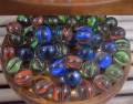 pack of 100 Pcs Playing Multicolor Banty / Kanchy / Marble Ball for kids. 