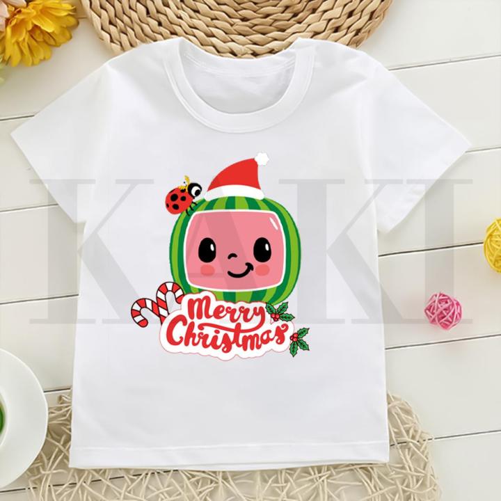 Cocomelon Christmas Shirt - Cocomelon Christmas T-Shirt for Kids