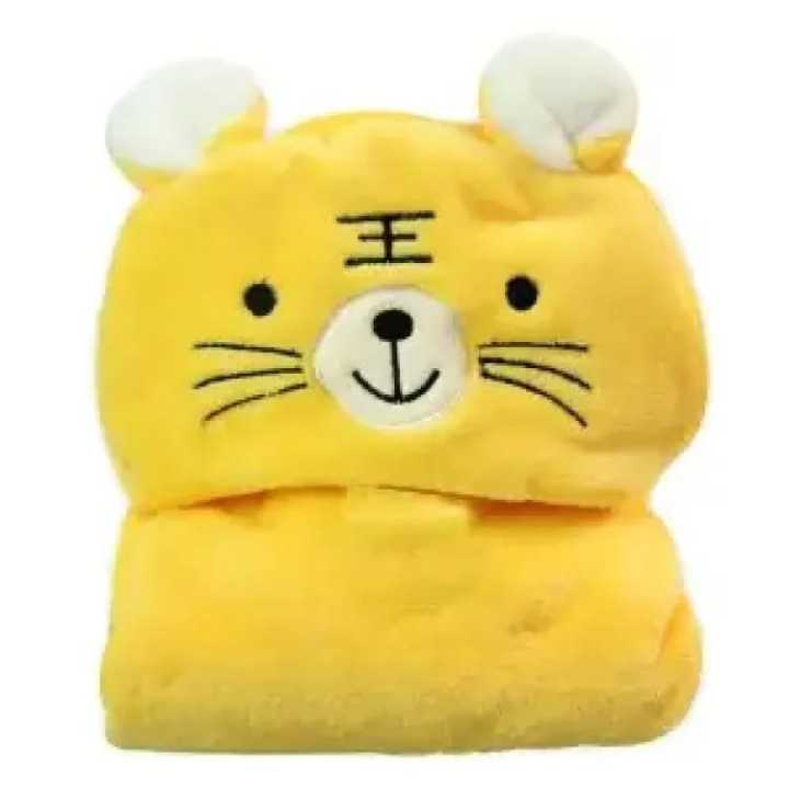 High Quality Super Soft Cute 3D Character Hooded Baby Blanket Swaddle Best Wrap for Toddlers Kids Gift Newborn