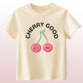 CHERRY GOOD printed t-shirt for kids. 