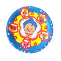 Plim Plim Cartoon Theme Gifts Bags Balloon Plates Tablecloth Backdrop Happy Birthday Party Napkins Decoration Swirls Banner. 