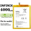 Infinix Hot 5 (X559) , Hot 5 Lite Battery Replacement BL-39EX Battery with 4000mAh Capacity_Silver. 