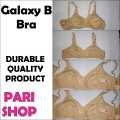 PARI SHOP - Galaxy B Cotton Bra for Women - Full Non-Padded Cup Shape Bra - Wire Free Bra - Durable Quality in Beautiful Design. 