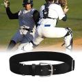 Baseball Belt Softball Belt Adjustable Unisex Waist Band Fine Workmanship Black. 