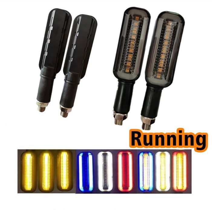 Motorcycle Running Style Indicator Universal R237 Running Fancy Indicators For Bikes (2 pcs)