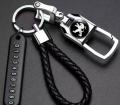 1Pieces Car Keychain Creative Alloy Metal Keyring Key Chain Ring Gift For Peugeot Logo 206 207 307 4008 Rcz 5008. 