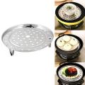 Steamer Stand Steamer Pot Stainless Steel Steamers Stand and Steamer Rack High Quality 10" inch Stainless Steel Steamer Rack Rack Insert Stock Pot Steaming Tray Kitchen Home for Steam chicken Roast Steamer machine. 