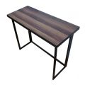 SMART FOLDING COMPUTER TABLE DARK BROWN FOR SMALL SPACE. 