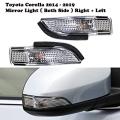 Toyota Corolla Side Mirror Indicator (2015-2019) - 2 Piece (Right Side + Left Side). 