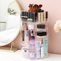 360 Degree Rotating Makeup Organizer-Makeup Organizer Storage Box. 
