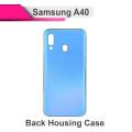 Samsung Galaxy A40 Rear Back Cover Battery Housing Door Case Replacement Part For Samsung Galaxy A40 - Blue. 