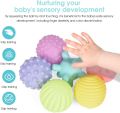 Sensory Soft Baby Balls Squeeze Ball Chu Chu Bath Toy With Box – 6 Pieces. 