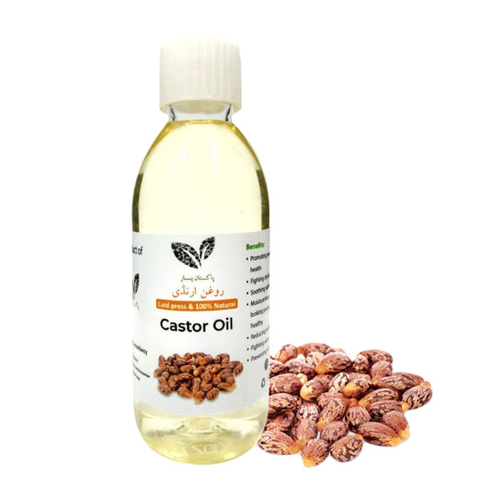Castor Oil Cold Pressed - 30ml to 250ml