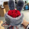 Artificial Flower Bouquet, Soap Rose Flower Rose, Bath Soap Scented Flower for Wedding, Day, Anniversary Decoration Gift. 