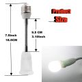 E27 To E27 Flexible Extend Extension LED Light Bulb Lamp Base Holder Screw Socket Adapter Converter. 