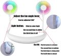 Sports Fan Portable Neck Fan, Color Changing LED, with Aromatherapy, 360° Free Rotation,and Lower Noise Strong Airflow Headphone Design for Sport, Office, Home, Outdoor, Travel, etc.. 