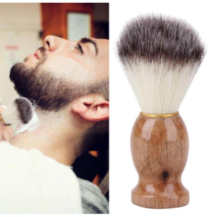 New Natural /Pure Badger Hair Resin Handle Men's Shaving Brush Barber Salon Men Facial Beard Cleaning Appliance