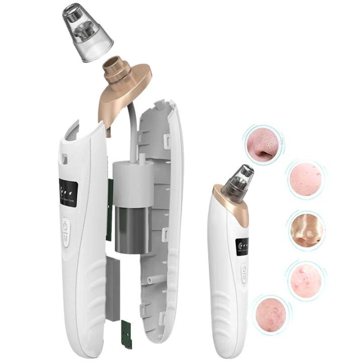 5-in-1 Blackhead Remover Pore Vacuum | Derma Suction Machine | Deep ...