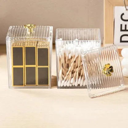 Makeup%20Cotton%20Pad%20Swabs%20Storage%20Holder%20Box%20Portable%20INS%20Multifunction%20Desk%20Tray%20with%20Lid%20Transparent%20Acrylic%20Cosmetic%20Container%20Crystal%20Jewelry%20Organizer%20Case%20-%20Image%204