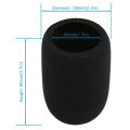1PC AT2020 Mic Windscreen Cover,Windproof Foam Pop Filter for Audio Technica ATR2500 AT2035 AT2050 AT4040 Microphone Windshield. 
