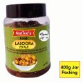 Lasoora Pickle, Lasooray Ka Achar, 400g Jar. 