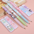 【Funny Bunny Toy Store】0.5Mm Mechanical Pencil Lead Set Kawaii Anime Kuromi My Melody Cute Students Stationery Color. 